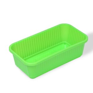 Ящик для рассады, 28.5 15.5 8.5 см, 2,5 л, зелёный, Greengo