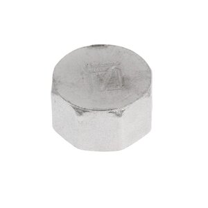 Заглушка STI, 1/2", внутренняя, никелированная латунь