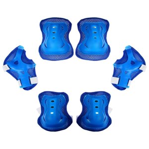 Защита роликовая ONLYTOP OT-2020, р. M, цвет синий