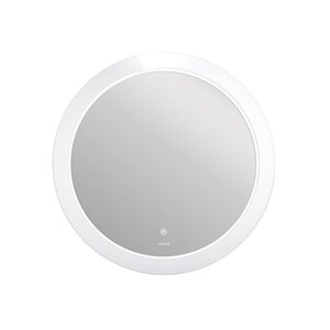 Зеркало Cersanit LED 012 Design 72x72 см, с подсветкой, холодный/тёплый свет, круглое