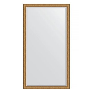 Зеркало напольное с фацетом в багетной раме, медный эльдорадо 73 мм, 109x198 см