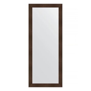 Зеркало напольное в багетной раме, бронзовая лава 90 мм, 81x201 см