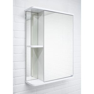 Зеркало шкаф для ванной комнаты Айсберг Норма 1-50, правый