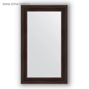 Зеркало в багетной раме - тёмный прованс 99 мм, 72 х 122 см, Evoform