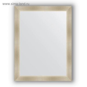 Зеркало в багетной раме - травленое серебро 59 мм, 64 х 84 см, Evoform