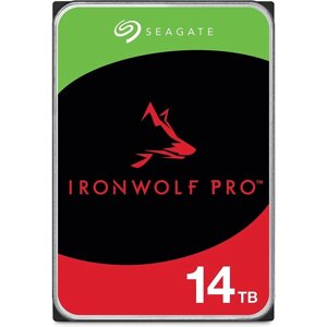 Жесткий диск seagate SATA-III 14TB ST14000NE0008 NAS ironwolf pro (7200rpm) 256mb 3.5"