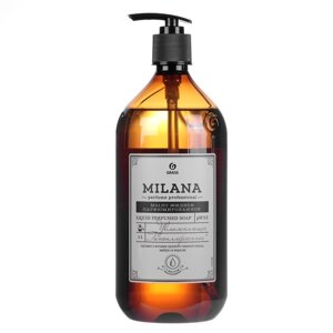 Жидкое парфюмированное мыло Milana Perfume Professional, black pepper & amber, neroli, 1 л