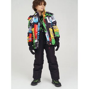 Зимняя куртка из мембранной ткани для мальчика PlayToday, рост 134 см