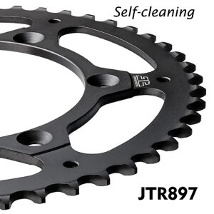 Звезда ведомая JT sprockets 897.49SC, цепь 520, 49 зубьев