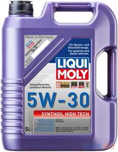 20959 LiquiMoly Синт. мот. масло Synthoil High Tech 5W-30 CF/SM C3 (5л)