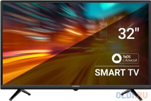 32 Телевизор sunwind SUN-LED32XS305, FULL HD, черный, смарт тв, яндекс. тв