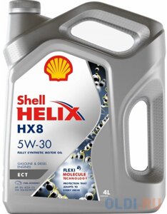 550045056 Shell Синт-ое мот. масло Helix HX8 Synthetic ECT C3 5W-30 (4л)