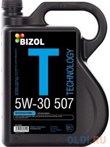 85821 BIZOL НС-синт. мот. масло Technology 5W-30 507 SM C3 (5л)
