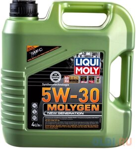 9089 LiquiMoly НС-синт. мот. масло Molygen New Generation 5W-30 SP GF-6A (4л)