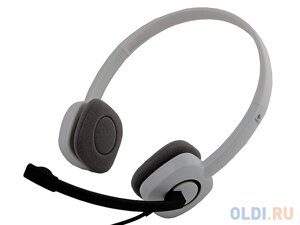 (981-000350) Гарнитура Logitech Stereo Headset H150, CLOUD WHITE