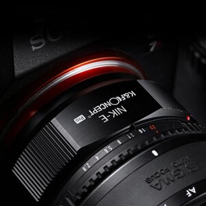 Адаптер K&F Concept для объектива Nikon AI на Sony NEX Pro KF06.436