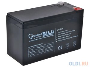 Аккумулятор для ИБП Gembird BAT-12V7AH