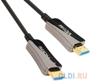 Активный оптический кабель HDMI 19M/M, ver. 2.0, 4K@60 Hz 80m VCOM D3742A-80M