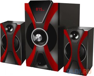 Акустическая система 2.1 Ginzzu GM-427 с Bluetooth 60W/BT/USB/SD/FM/ДУ