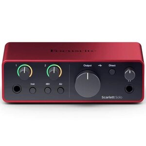 Аудиоинтерфейс Focusrite