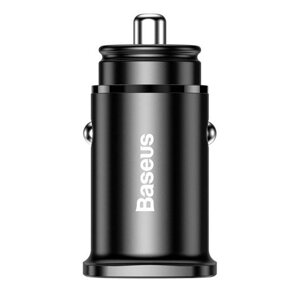 Автомобильное зарядное устройство Baseus PPS 30W A+C Чёрное CCALL-YS01