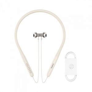 Беспроводные наушники Xiaomi Baseus Bowie Bluetooth Neck-mounted Earphones P1 White (P12023)