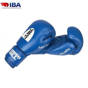 BGS-1213IBA Боксерские перчатки Super Star одобренные IBA синие, 12oz