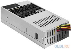 Блок питания 200W exegate F200AS (flex ATX, for ITX case, APFC, кпд 80%80 PLUS), 4cm fan, 24pin, 4+4pin, 3xsata, 2xide)