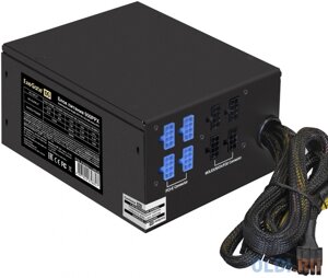 Блок питания 900W exegate 900PPX (ATX, APFC, SC, кпд 82%80 PLUS), 14cm fan, 24pin, 2x (4+4) pin, pcie, 5xsata, 4xide, cable management, кабель 220V с