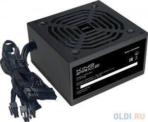 Блок питания kingprice ATX 600W KPPSU600 (20+4pin) 120mm fan 4xsata RTL