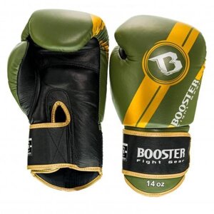 Боксерские перчатки BGL V3 Green/Black/Gold, 14 oz