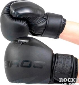 Боксерские перчатки BoyBo Stain Black, 12 OZ