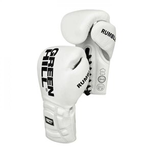 Боксерские перчатки Rumble белые, 10 oz