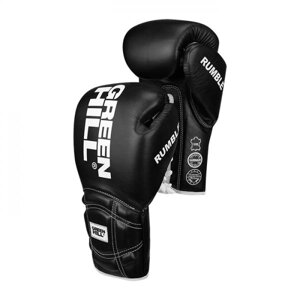 Боксерские перчатки Rumble черные, 12 oz