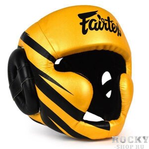 Боксерский шлем Full Face Yellow/Black
