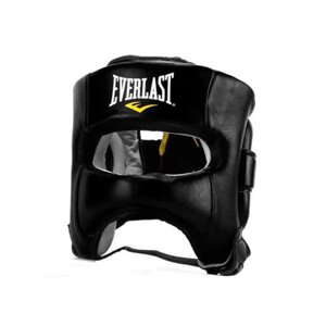 Боксерский шлем с бампером Elite, Черный