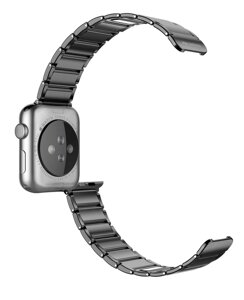 Браслет X-Doria Classic для Apple Watch 42/44 мм Чёрный 483179