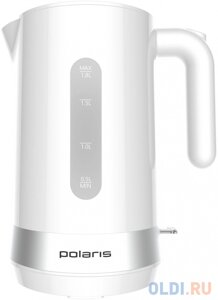 Чайник электрический Polaris PWK 1803C 2200 Вт белый 1.8 л пластик