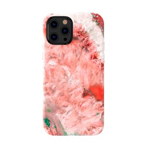 Чехол PQY Agate для iPhone 12/12 Pro Красный Kingxbar 12/12 ProAgate Series-Red