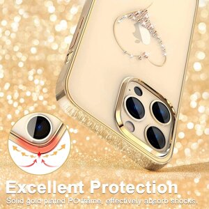 Чехол PQY Wish для iPhone 14 Pro Золото