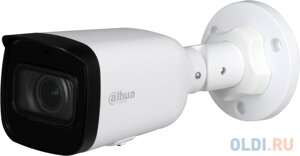 DAHUA Уличная цилиндрическая IP-видеокамера4Мп; 1/3” CMOS; моторизованный объектив 2.8~12мм; механический ИК-фильтр; WDR (120дБ); чувствительность 0.03