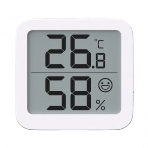 Датчик температуры и влажности Xiaomi MIIIW Rice Light Enjoy Thermometer And Hygrometer Mini Version White (MWTH02)