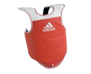 Детская защита корпуса двухсторонняя Kids Body Protector Reversible WTF, сине-красная