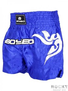 Детские шорты для тайского бокса Blue