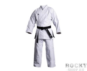 Детское кимоно для карате Elite European Cut WKF белое, 155 см