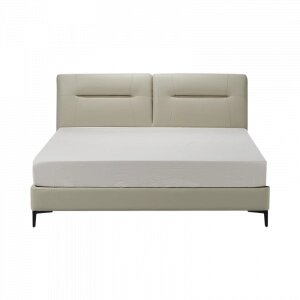 Двуспальная кровать Xiaomi 8H Sugar Fashion Soft Leather Soft Bed 1.5m Sky Grey (JMP5) (без матраса)