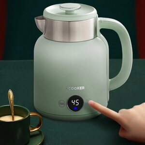 Электрический чайник Qcooker Retro Electric Kettle 1.5L Зелёный CR-SH1501-G