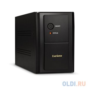 Exegate EP285483RUS ибп exegate specialpro UNB-1000. LED. AVR. EURO. RJ 1000VA/650W, LED, AVR, 4 евророзетки, RJ45/11, black
