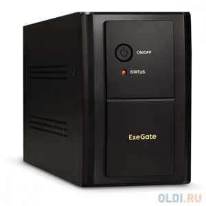 Exegate EP285527RUS ибп exegate specialpro UNB-2200. LED. AVR. EURO. RJ. USB 2200VA/1300W, LED, AVR, 4 евророзетки, RJ45/11, USB, black
