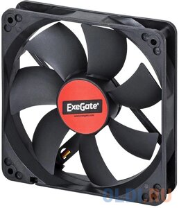Exegate EX166176RUS Вентилятор для корпуса Exegate 12025M12S/Mirage 120x25S, 1500 об. мин.,3pin